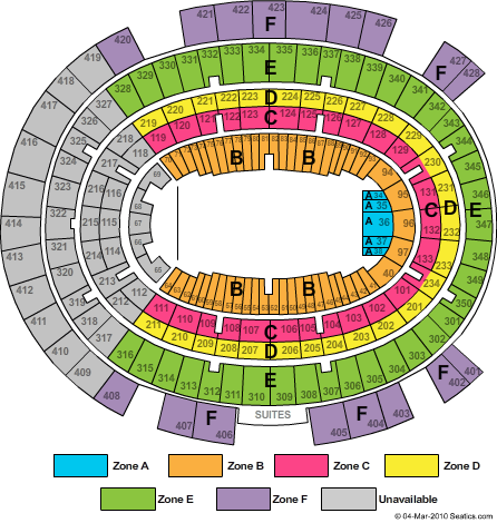 Madison Square Garden Walking With Dinosaurs Zone Seating Chart